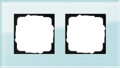 Рамка универсальная Gira Esprit 2-м. стекло салатовое фото Рамка универсальная Gira Esprit 2-м. стекло салатовое картинка